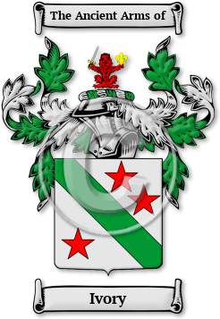 Ivory Family Crest Download (jpg) Legacy Series - 150 DPI