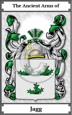 Jagg Family Crest Download (JPG) Book Plated - 300 DPI