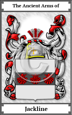 Jackline Family Crest Download (JPG)  Book Plated - 150 DPI