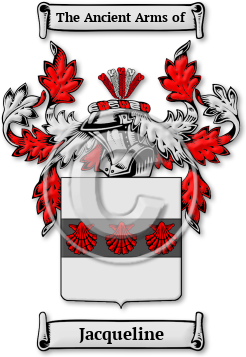 Jacqueline Family Crest Download (jpg) Legacy Series - 150 DPI