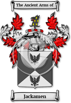 Jackamen Family Crest Download (jpg) Legacy Series - 150 DPI