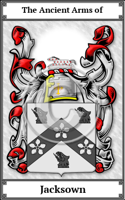 Jacksown Family Crest Download (JPG)  Book Plated - 150 DPI