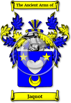 Jaquot Family Crest Download (jpg) Legacy Series - 150 DPI
