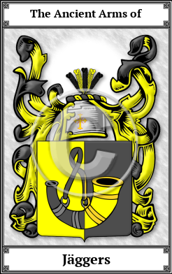 Jäggers Family Crest Download (JPG) Book Plated - 600 DPI