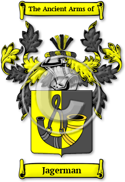 Jagerman Family Crest Download (JPG) Legacy Series - 300 DPI