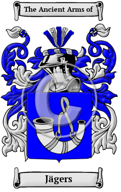 Jägers Family Crest Download (JPG) Heritage Series - 300 DPI