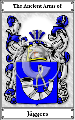Jäggers Family Crest Download (JPG)  Book Plated - 150 DPI