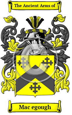 Mac egough Family Crest/Coat of Arms