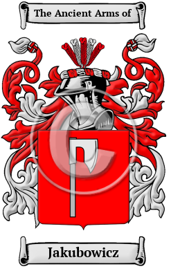 Jakubowicz Family Crest/Coat of Arms