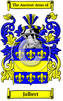 Jalbert Family Crest Download (JPG) Heritage Series - 600 DPI