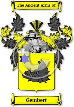 Gembert Family Crest Download (JPG) Legacy Series - 600 DPI