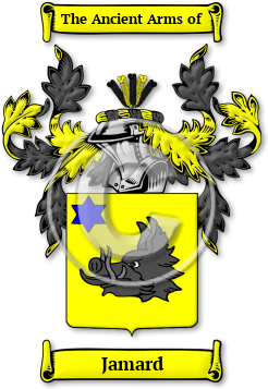 Jamard Family Crest Download (jpg) Legacy Series - 150 DPI