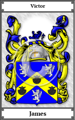 James Family Crest Download (JPG)  Book Plated - 150 DPI