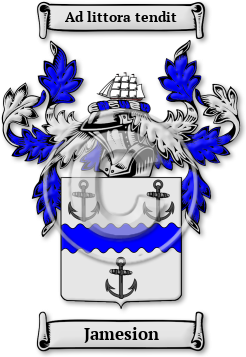 Jamesion Family Crest Download (jpg) Legacy Series - 150 DPI