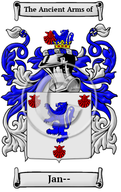 Jan-- Family Crest Download (JPG) Heritage Series - 300 DPI
