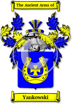 Yankowski Family Crest Download (JPG) Legacy Series - 600 DPI