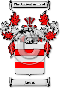 Jaens Family Crest Download (jpg) Legacy Series - 150 DPI