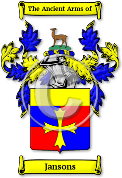 Jansons Family Crest Download (JPG) Legacy Series - 600 DPI