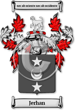 Jerhan Family Crest Download (jpg) Legacy Series - 150 DPI