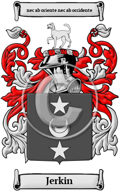 Jerkin Family Crest/Coat of Arms