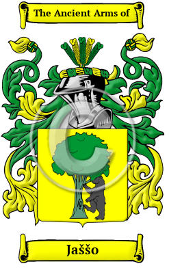 Jaššo Family Crest Download (JPG) Heritage Series - 300 DPI
