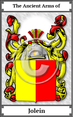 Jolein Family Crest Download (JPG)  Book Plated - 150 DPI