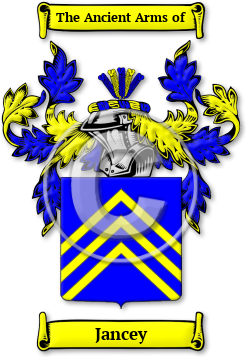 Jancey Family Crest Download (jpg) Legacy Series - 150 DPI