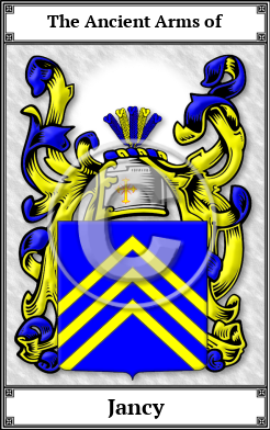 Jancy Family Crest Download (JPG)  Book Plated - 150 DPI