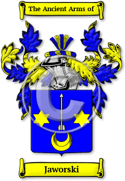 Jaworski Family Crest Download (jpg) Legacy Series - 150 DPI