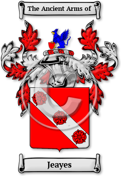 Jeayes Family Crest Download (jpg) Legacy Series - 150 DPI