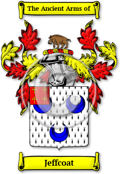 Jeffcoat Family Crest Download (jpg) Legacy Series - 150 DPI