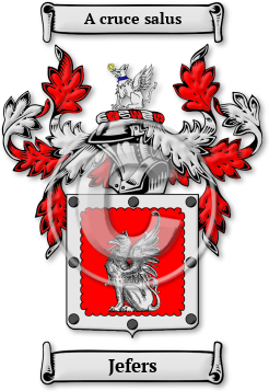 Jefers Family Crest Download (jpg) Legacy Series - 150 DPI