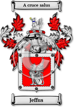 Jeffus Family Crest Download (jpg) Legacy Series - 150 DPI
