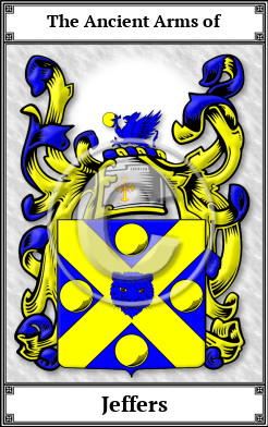 Jeffers Family Crest Download (JPG)  Book Plated - 150 DPI