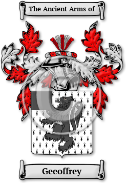 Geeoffrey Family Crest Download (jpg) Legacy Series - 150 DPI