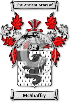 McShaffry Family Crest Download (jpg) Legacy Series - 150 DPI