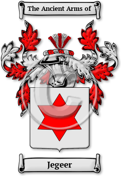 Jegeer Family Crest Download (JPG) Legacy Series - 600 DPI