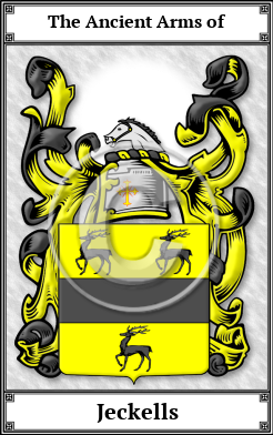 Jeckells Family Crest Download (JPG)  Book Plated - 150 DPI