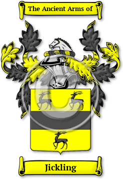 Jickling Family Crest Download (jpg) Legacy Series - 150 DPI