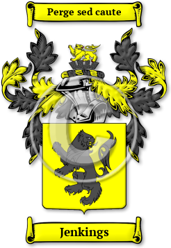 Jenkings Family Crest Download (jpg) Legacy Series - 150 DPI