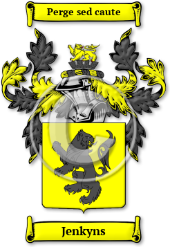 Jenkyns Family Crest Download (jpg) Legacy Series - 150 DPI