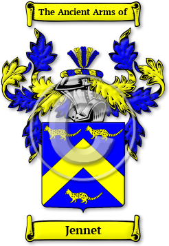 Jennet Family Crest Download (jpg) Legacy Series - 150 DPI