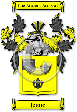 Jeune Family Crest Download (jpg) Legacy Series - 150 DPI