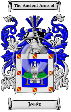 Jeréz Family Crest Download (JPG) Heritage Series - 600 DPI