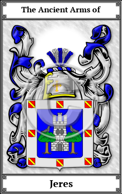 Jeres Family Crest Download (JPG)  Book Plated - 150 DPI