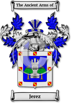 Jerez Family Crest Download (jpg) Legacy Series - 150 DPI