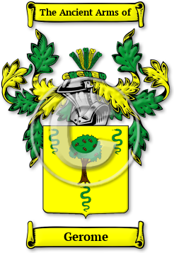 Gerome Family Crest Download (JPG) Legacy Series - 600 DPI