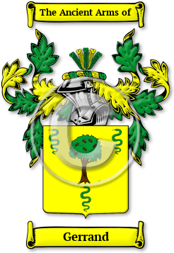 Gerrand Family Crest Download (jpg) Legacy Series - 150 DPI