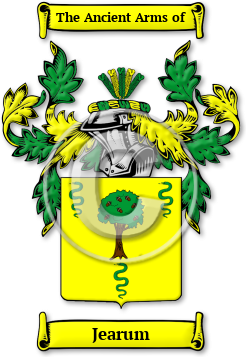 Jearum Family Crest Download (JPG) Legacy Series - 600 DPI