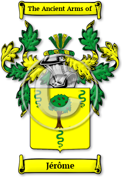 Jérôme Family Crest Download (jpg) Legacy Series - 150 DPI